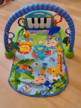 Manta de juegos Fisher Price con piano