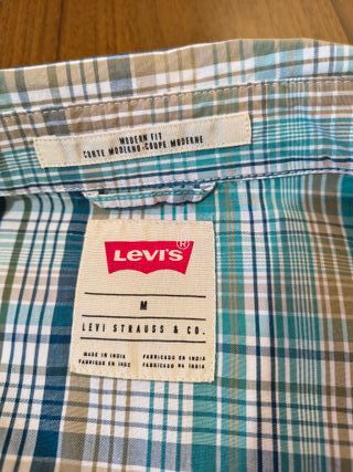 Levi’s Modern Fit Camicia Quadri Western M