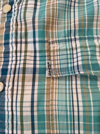 Levi’s Modern Fit Camicia Quadri Western M
