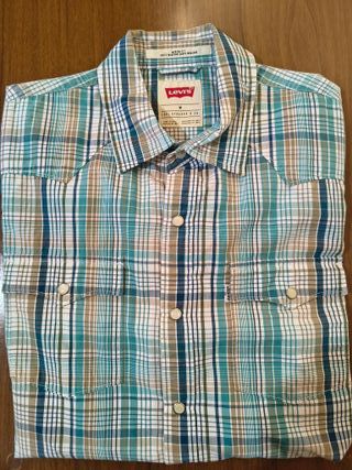 Levi’s Modern Fit Camicia Quadri Western M