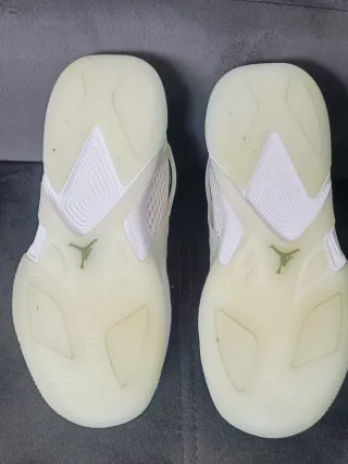 Zapatillas Nike Air Jordan Verdes y Blancas