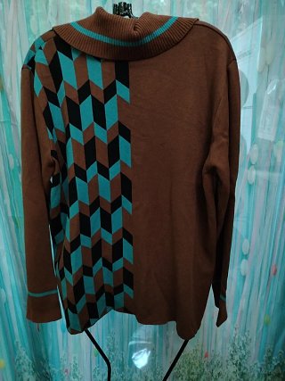 Jersey BipBip marrón y turquesa