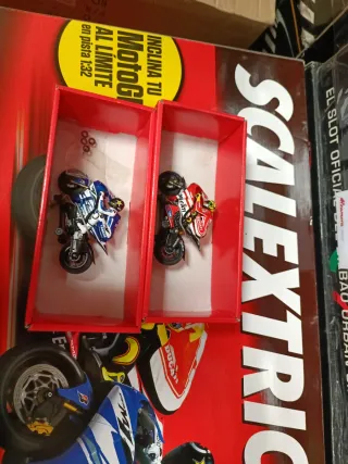 2 Motos Scalextric 1/32 Analógicas
