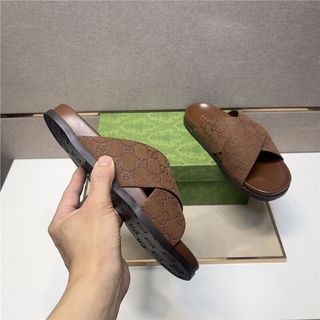 Chanclas Gucci Monograma Azul Del 40 al 45