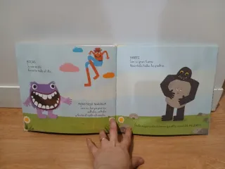 Libro infantil Monstruo Azul (Olga de Dios)