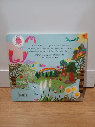 Libro infantil Monstruo Azul (Olga de Dios)