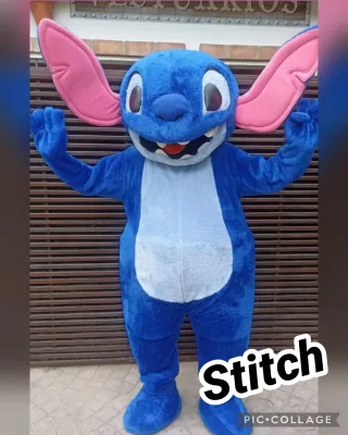 Visita de Stitch EN su cumpleaños