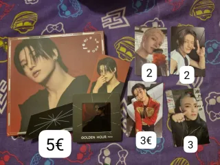 Photocards ATEEZ Wooyoung Digipack golden hour 2