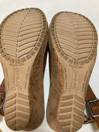 Sandalias cuña Crocs Talla 36/37 W6