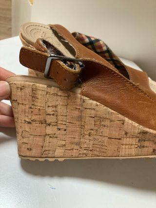Sandalias cuña Crocs Talla 36/37 W6