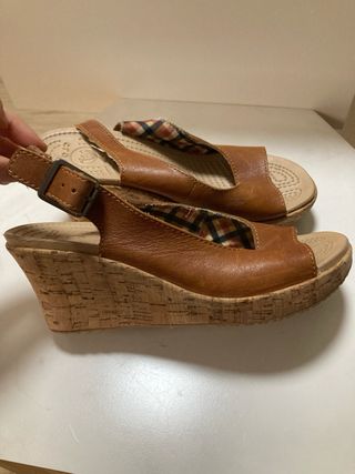 Sandalias cuña Crocs Talla 36/37 W6
