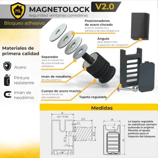 Bloqueo seguridad puertas/ventanas V2.0