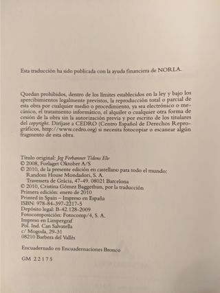 Yo maldigo el río del tiempo, de Per Petterson