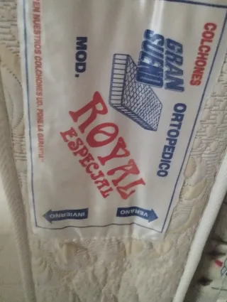 Colchón Matrimonio Tela