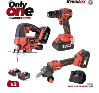 Amoladora Angular Inalámbrica 20V 4.0Ah