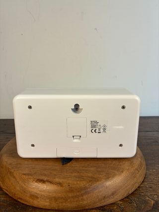 Orologio Flip Clock Bianco Design Non Funzionante