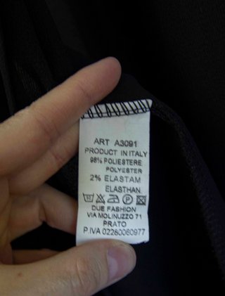 Cardigan nero taglia unica