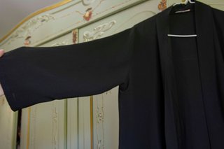 Cardigan nero taglia unica