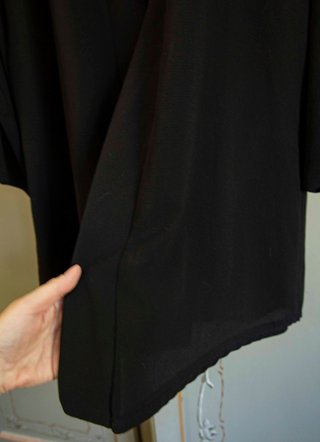 Cardigan nero taglia unica
