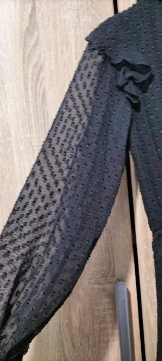 Vestido negro Zara XS