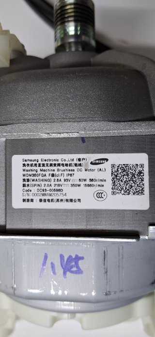 Motori Lavatrice Samsung WW70M6420PW/ET
