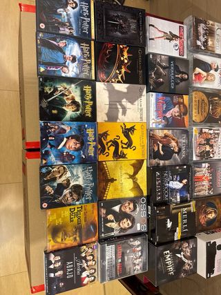 Lote DVDs Series y Películas