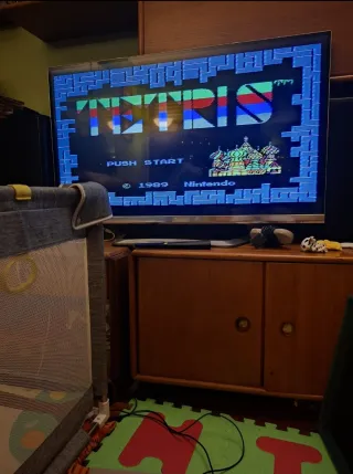 Tetris,Rad Racer, Soccer, Chip'n Dale Nintendo NES
