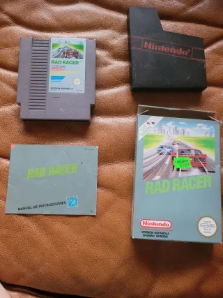 Tetris,Rad Racer, Soccer, Chip'n Dale Nintendo NES