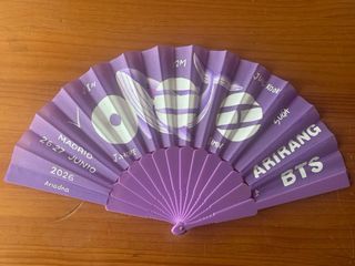 3 Abanicos BTS pintados a mano