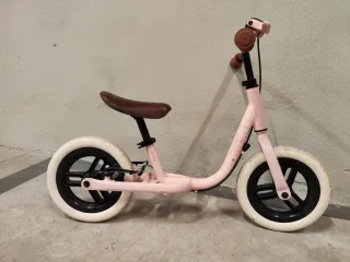 Bicicleta Bwin Runride 500 Rosa Niños. En perfecto