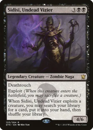 Carta MTG Sidisi, Undead Vizier 4/6