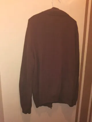 Cárdigan Massimo Dutti Marrón Hombre