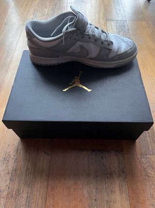 Jordan Dunk Low Gris y Blanco talla 45