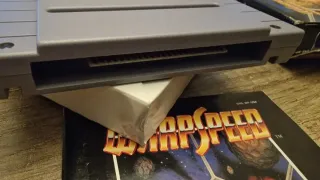 Warpspeed SNES - Gioco e Manuale