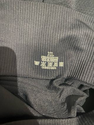 Leggings deportivos de compresión negros