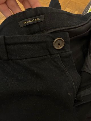 Pantalones negros Massimo Dutti