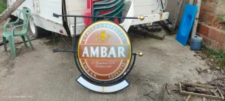 Cartel Luminoso Cerveza Ambar Especial