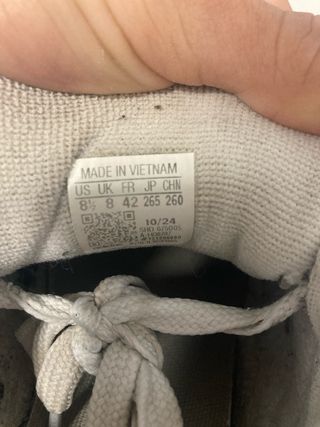 Adidas Campus Gris y Blanco