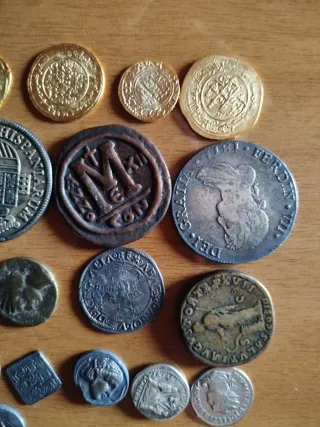 Lote Réplicas Monedas Históricas