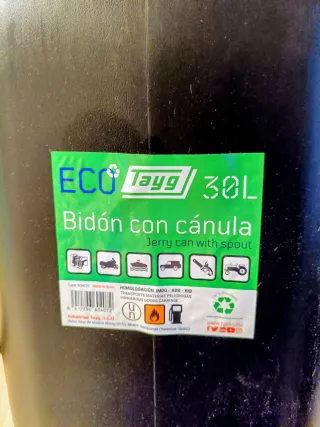 Bidón 30l homologado