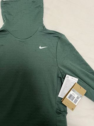 Felpa Nike nuova taglia XS Verde Collo Alto