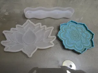 Molde de silicona para velas