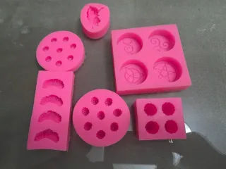 Molde de silicona para velas