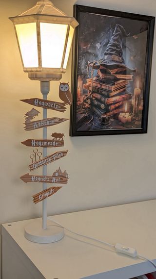 Lámpara temática Harry Potter Base Strala Ikea