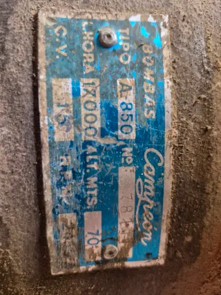 Motor de riego Campeón 15 CV