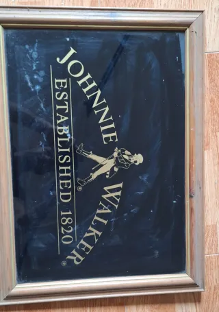 Cartello Johnnie Walker Established 1820