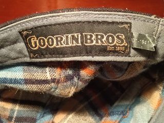 Cappello a quadri uomo/donna