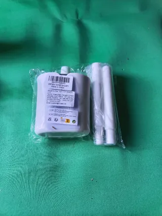 Scopino WC Silicone Grigio e Bianco