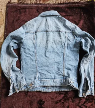 Chaqueta vaquera clásica Zara azul claro • Talla S