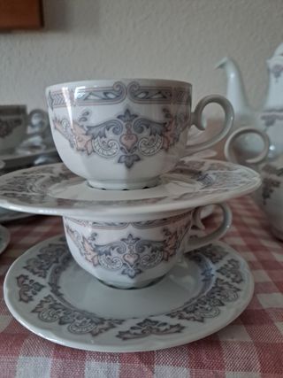 Juego de café Santa Clara porcelana